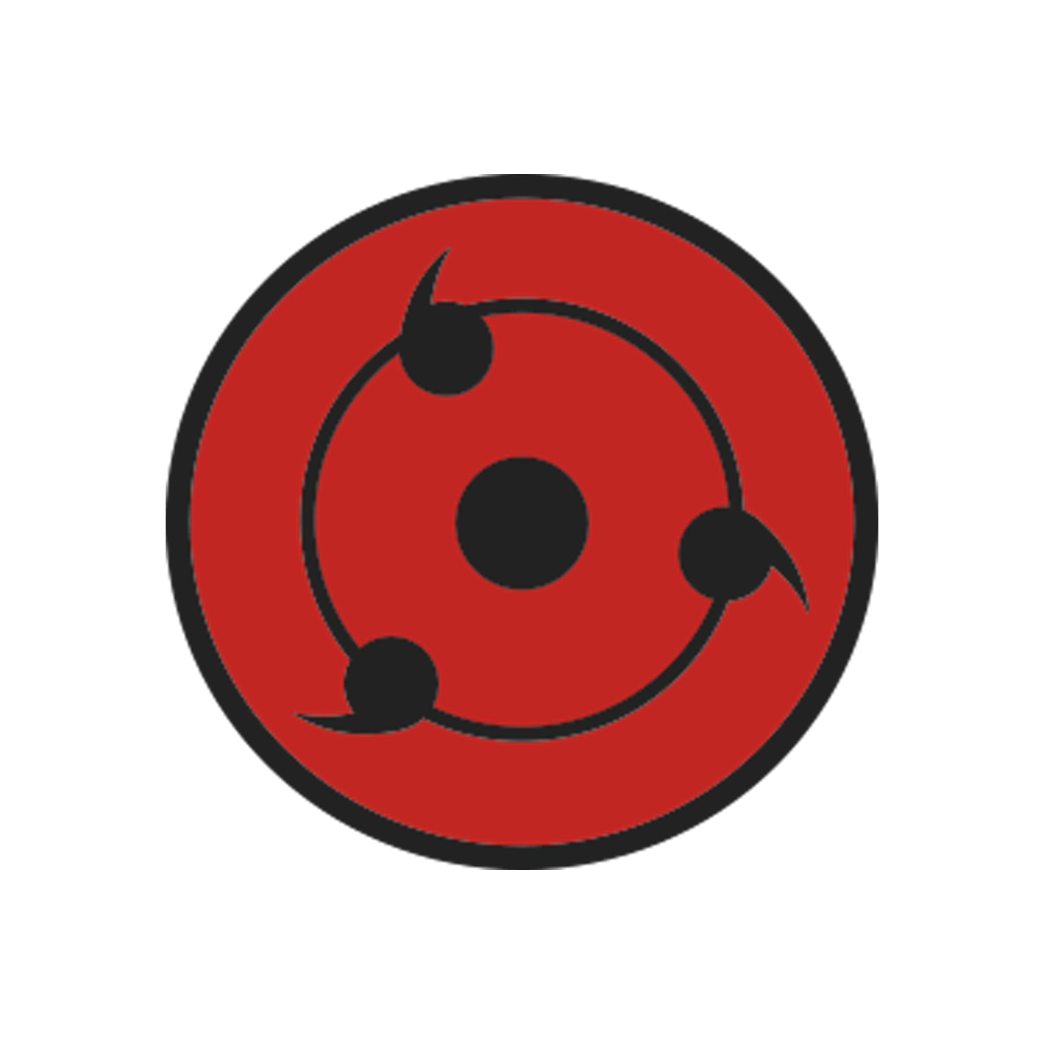 Parche DTF Anime Naruto Ojo Sheringan - Valkynea