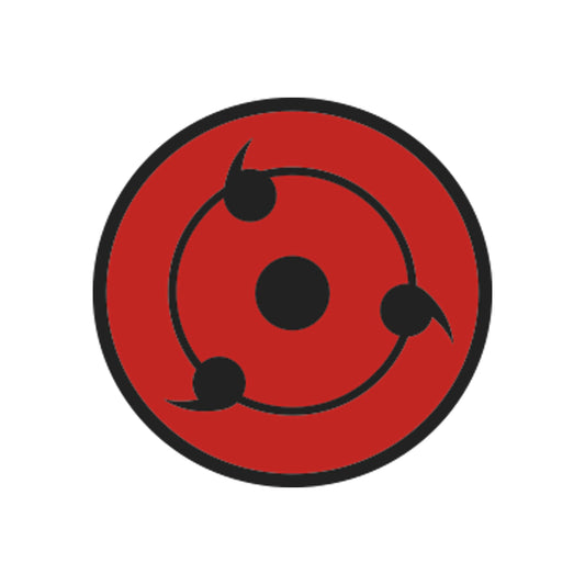 Parche DTF Anime Naruto Ojo Sheringan - Valkynea