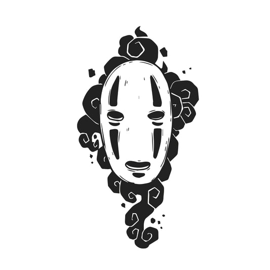 Parche DTF Anime Studio Ghibli Sin Rostro - Valkynea