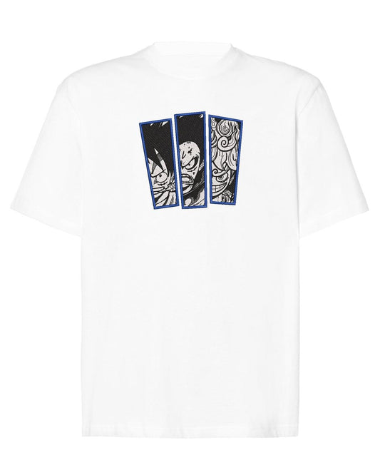 Camiseta Oversize One Piece Miradas Luffy - Valkynea