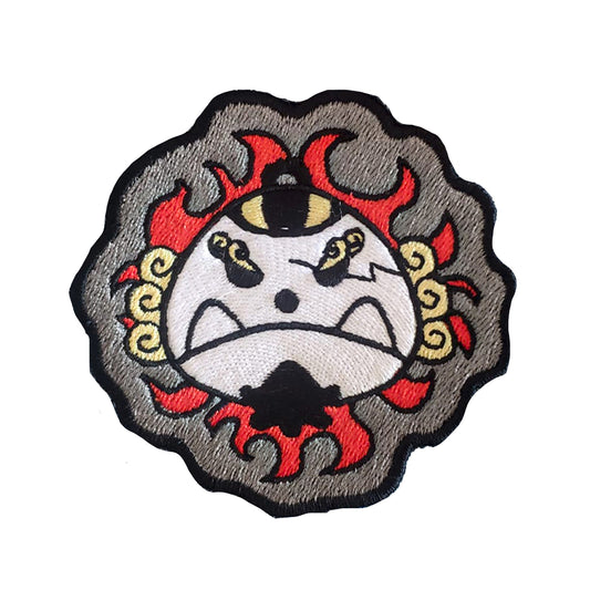 Parche Bordado Anime Calavera One Piece Jinbe - Valkynea
