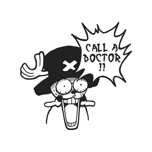 Parche DTF Anime One Piece Choppa - Valkynea