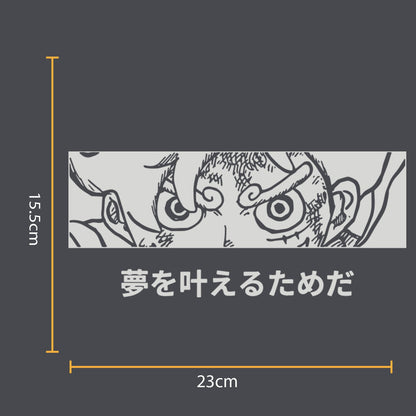 Parche DTF Anime One Piece Luffy Gear 5 - Valkynea