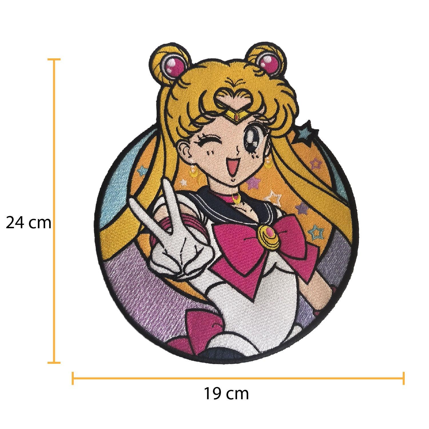 Parche Bordado Anime Sailor Moon XXL - Valkynea