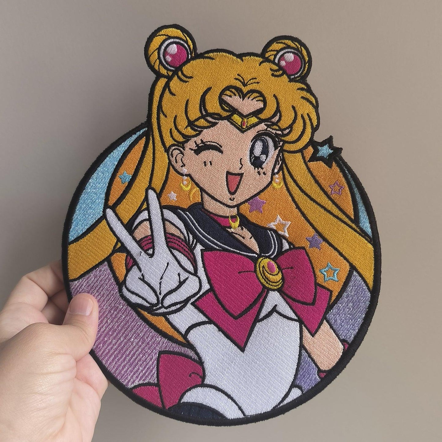 Parche Bordado Anime Sailor Moon XXL - Valkynea
