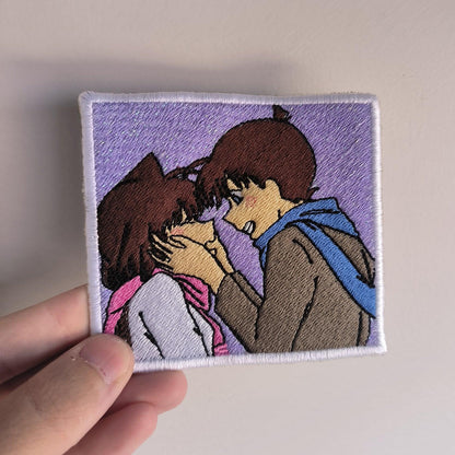 Parche Bordado Anime Shinichi Kudo y Ran Mouri - Valkynea
