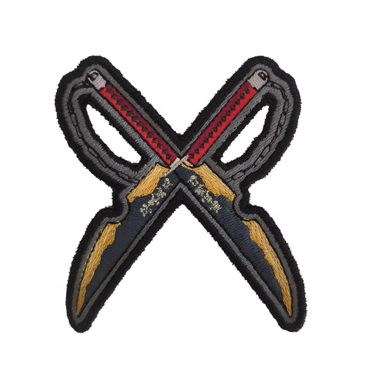Parche Bordado Anime Espadas gemelas Tengen Uzui - Valkynea