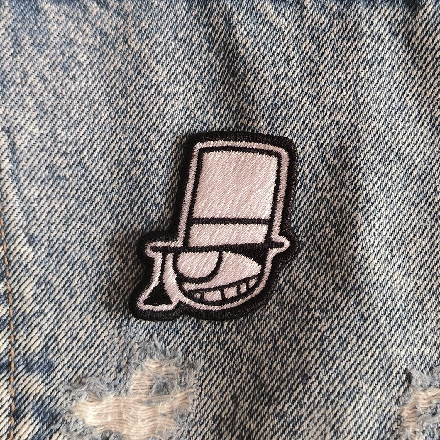 Parche Bordado Anime Kaito Kid Logo - Valkynea