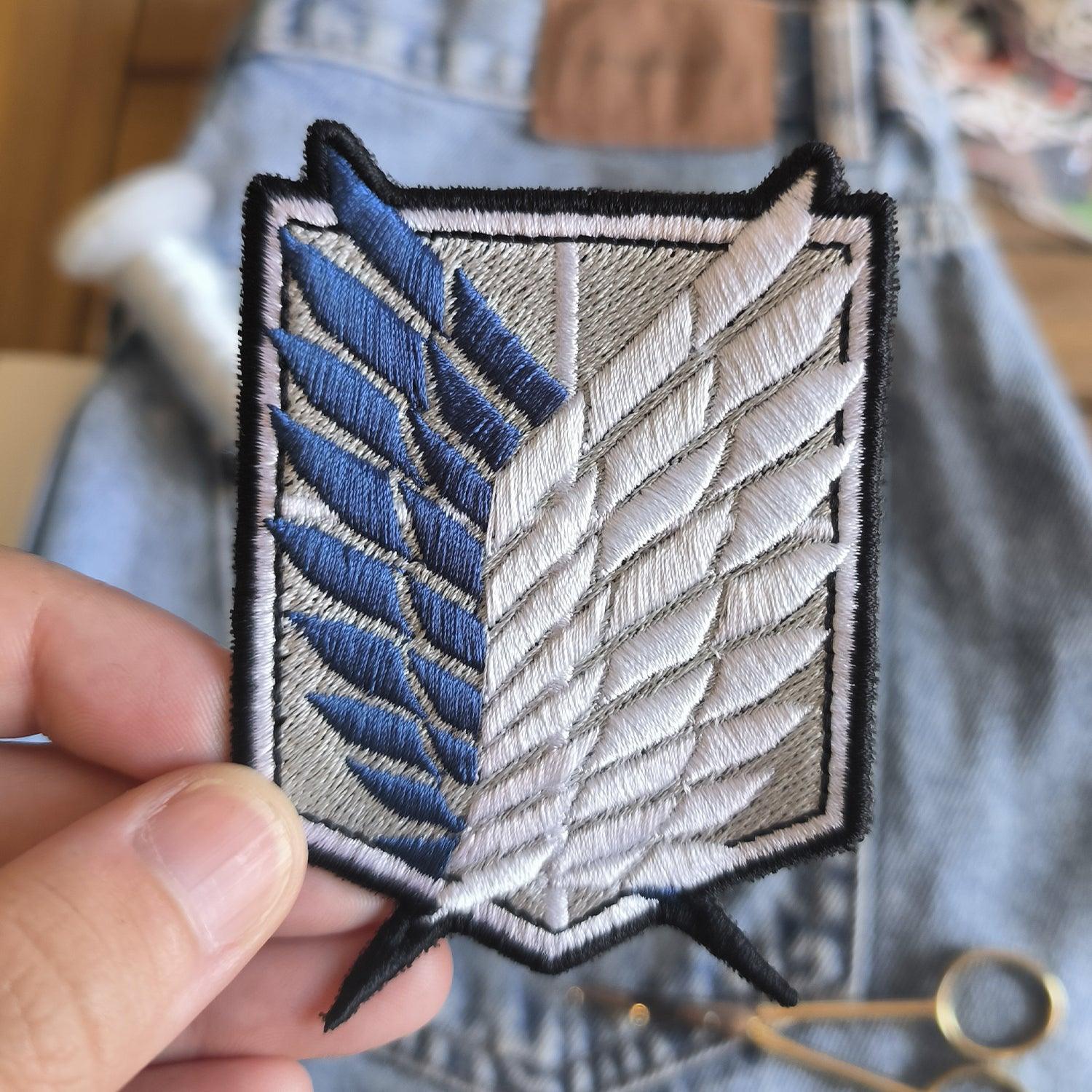 Parche Bordado Anime Escudo Attack on Titan - Valkynea