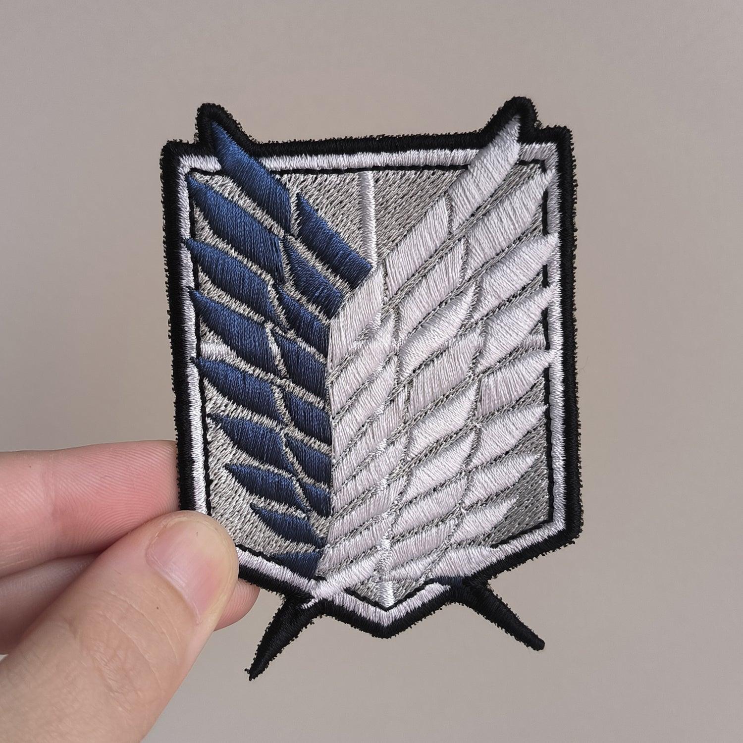 Parche Bordado Anime Escudo Attack on Titan - Valkynea
