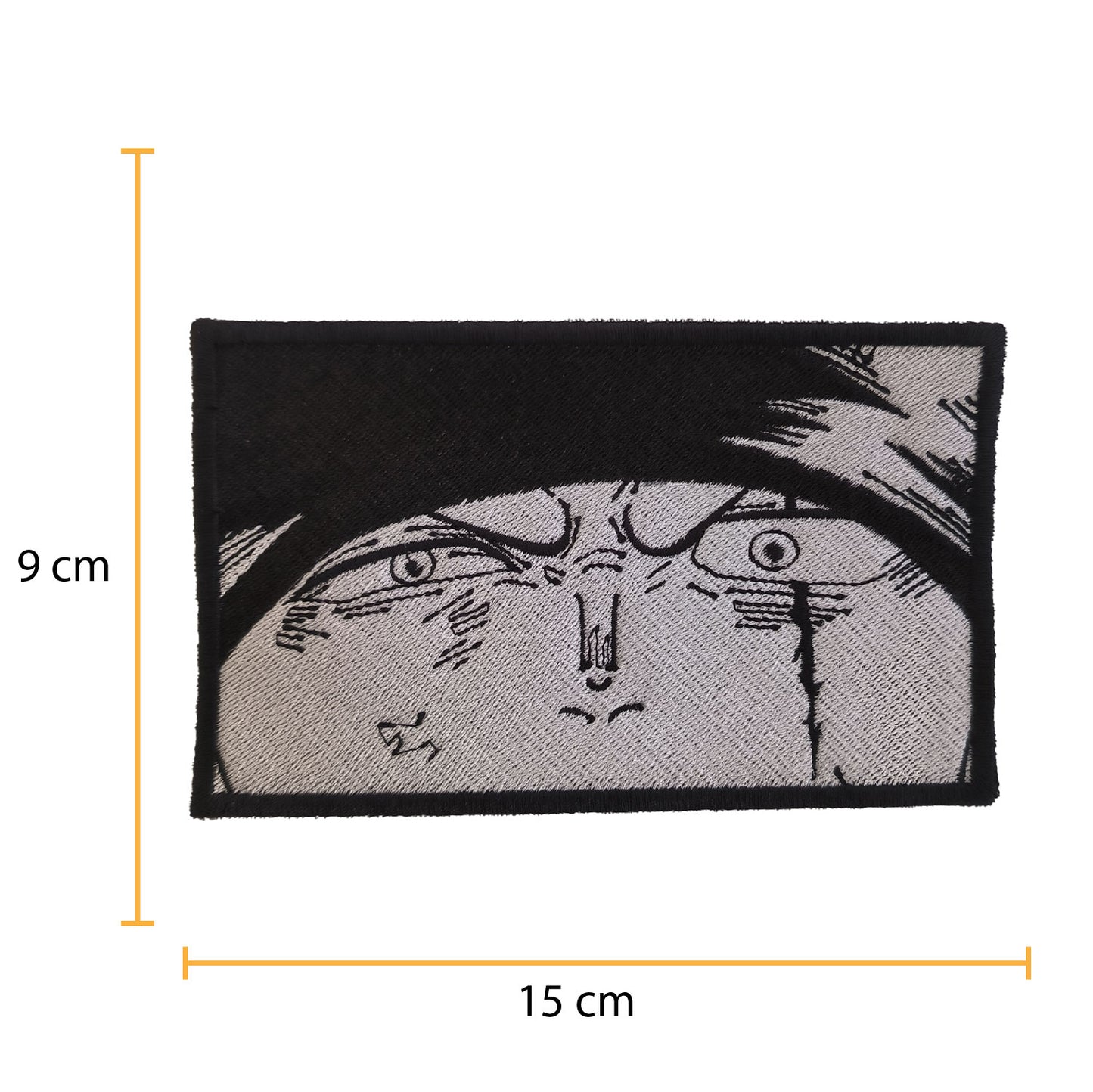 Anime One Piece Zoro Look Embroidered Patch 10cm