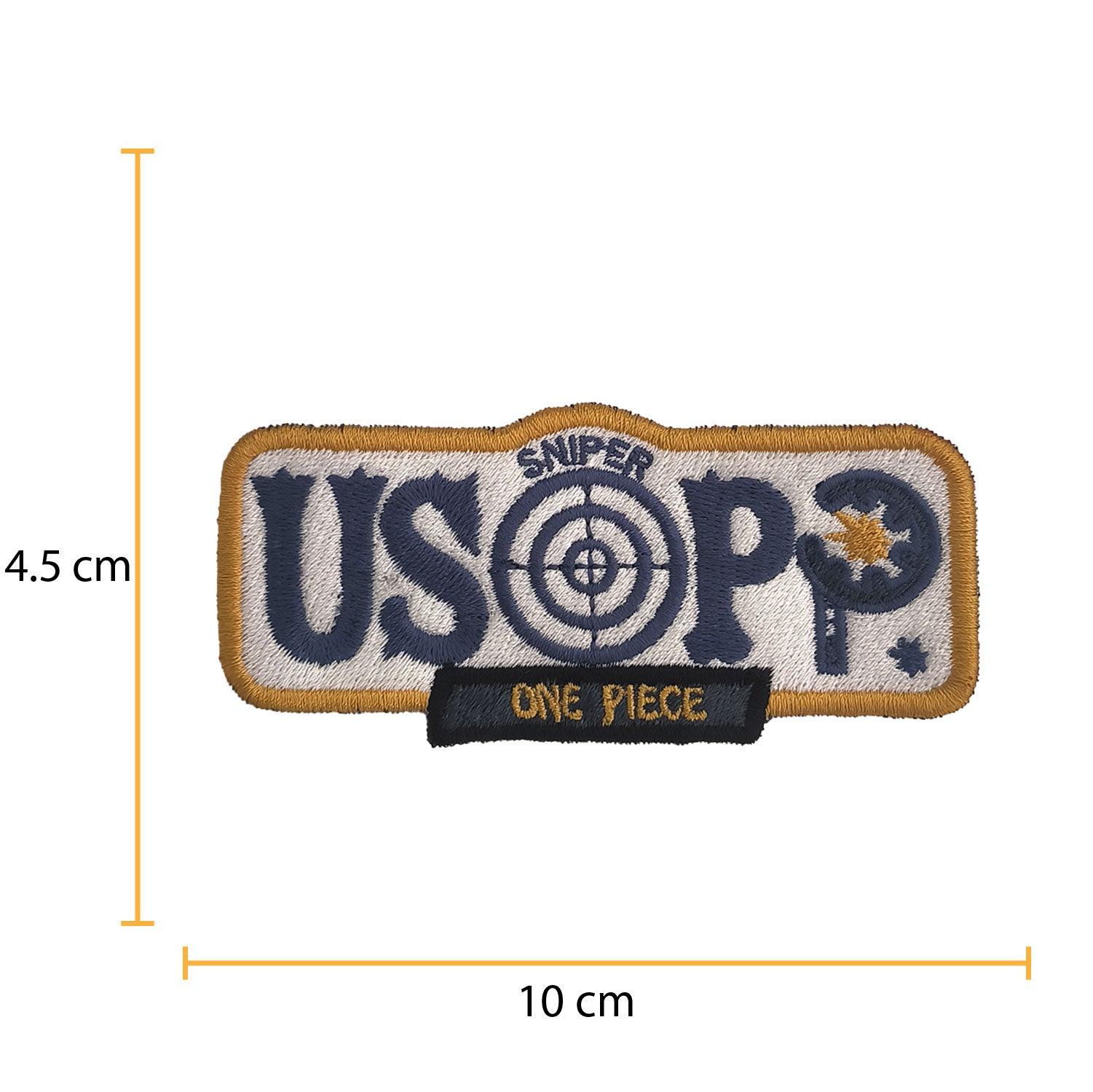 Parche Bordado Anime Usopp Logo - Valkynea