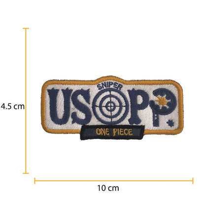 Parche Bordado Anime Usopp Logo - Valkynea