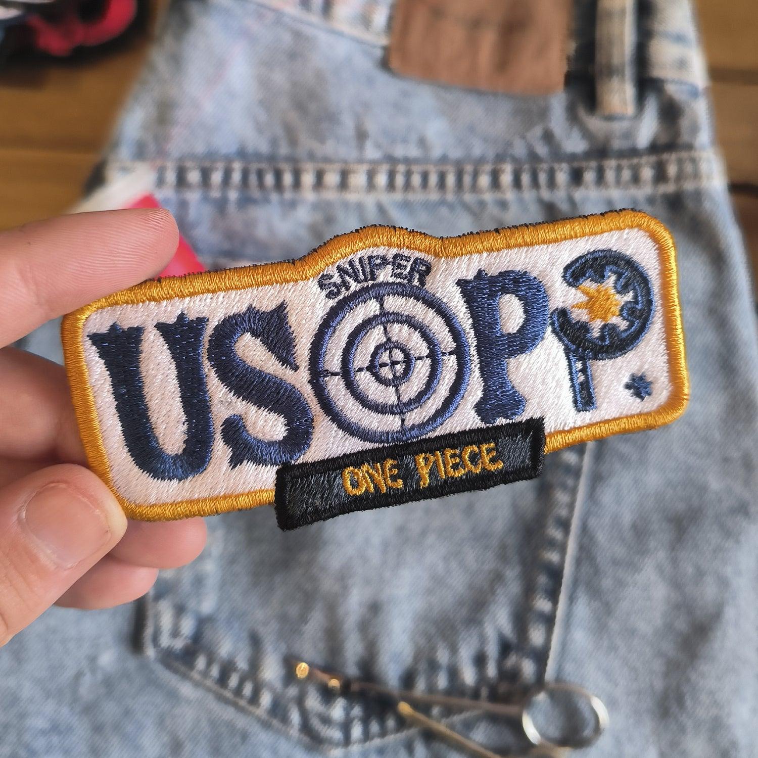 Parche Bordado Anime Usopp Logo - Valkynea