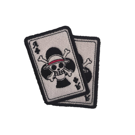 Parche Bordado Anime Carta Luffy - Valkynea