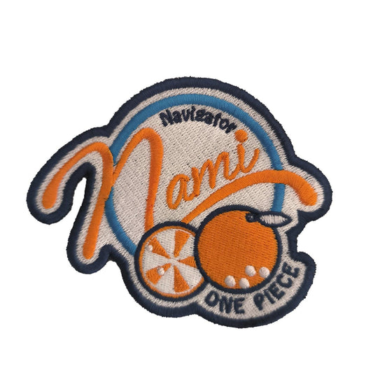 Parche Bordado Anime Nami Logo - Valkynea