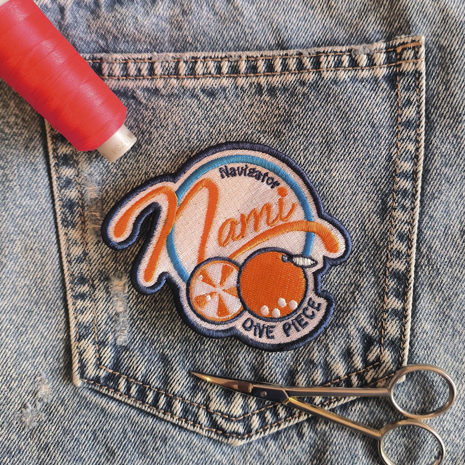 Parche Bordado Anime Nami Logo - Valkynea