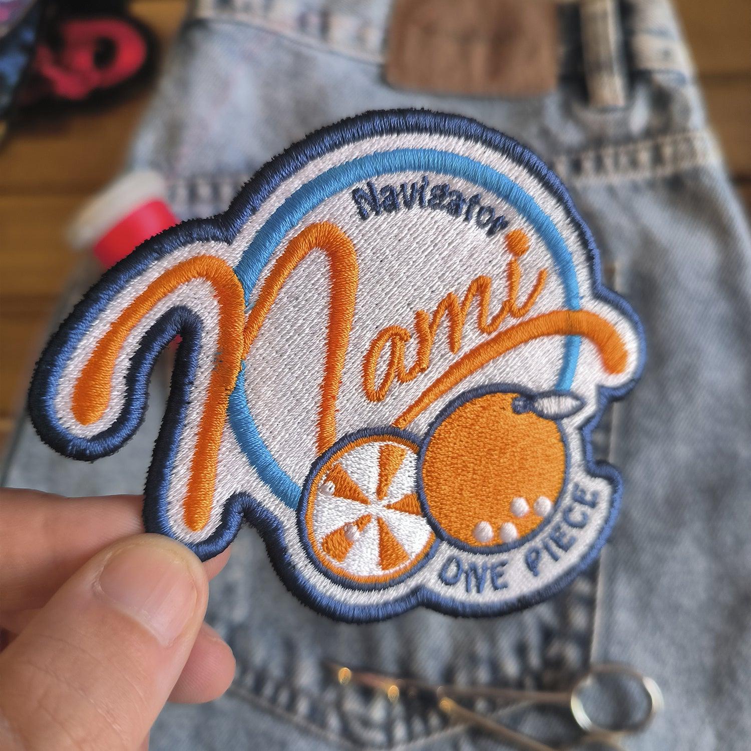 Parche Bordado Anime Nami Logo - Valkynea