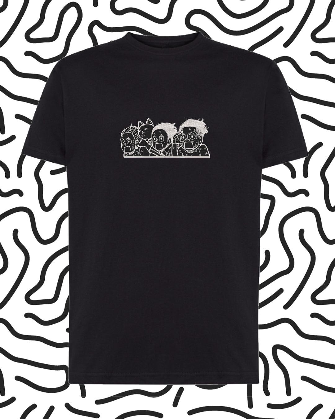Camiseta Bordada Dan Da Dan - Valkynea