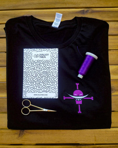 Camiseta Calavera Barba Blanca - Valkynea