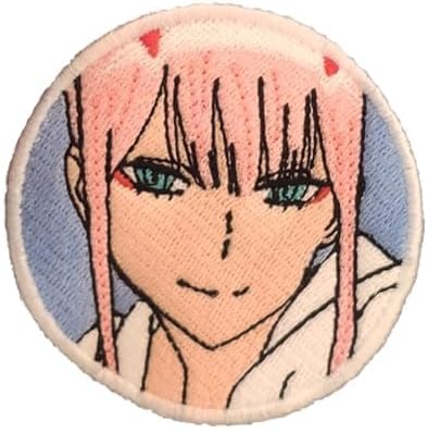 Parche Bordado Anime Tazo Darling in the Franxx 02 Zero Two - Valkynea