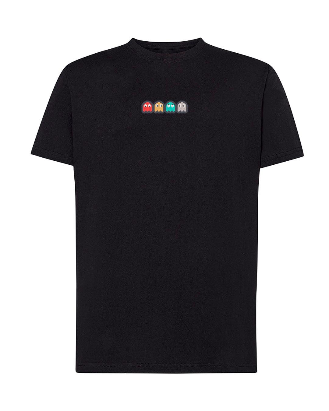Camiseta Bordada Fantasmas Pac Man - Valkynea