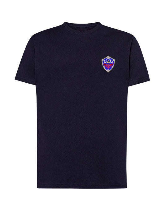 Camiseta Bordada Inspirada en Anime Zelda Link Escudo - Valkynea